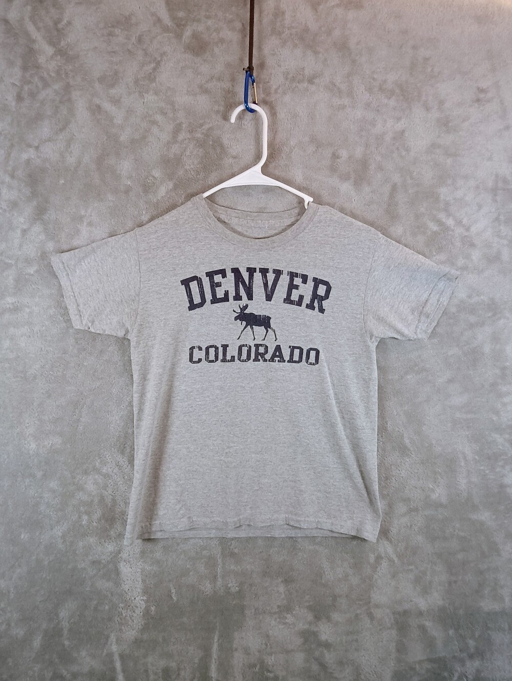 Kids Gray Denver Colorado T-Shirt (No Size Tag)